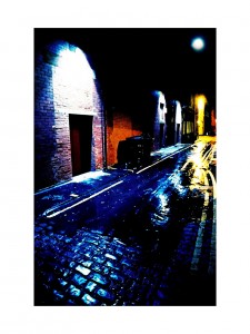 Rainwashed Alley, Glasgow