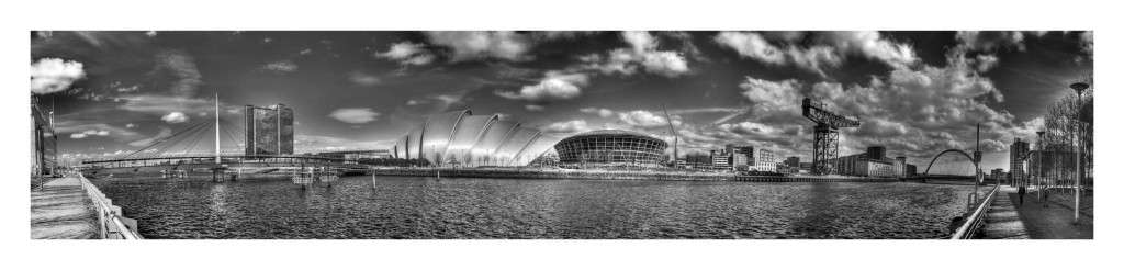 River Clyde panorama, Glasgow